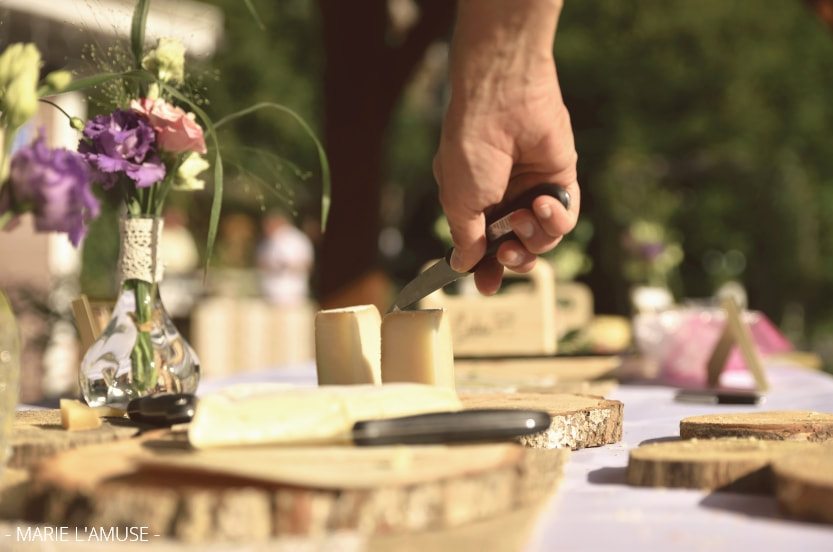 Mariage, Vin d'honneur, Fromage aux Lodges de Babylone, Larringes Haute Savoie 2020, Photographe Marie l'Amuse
